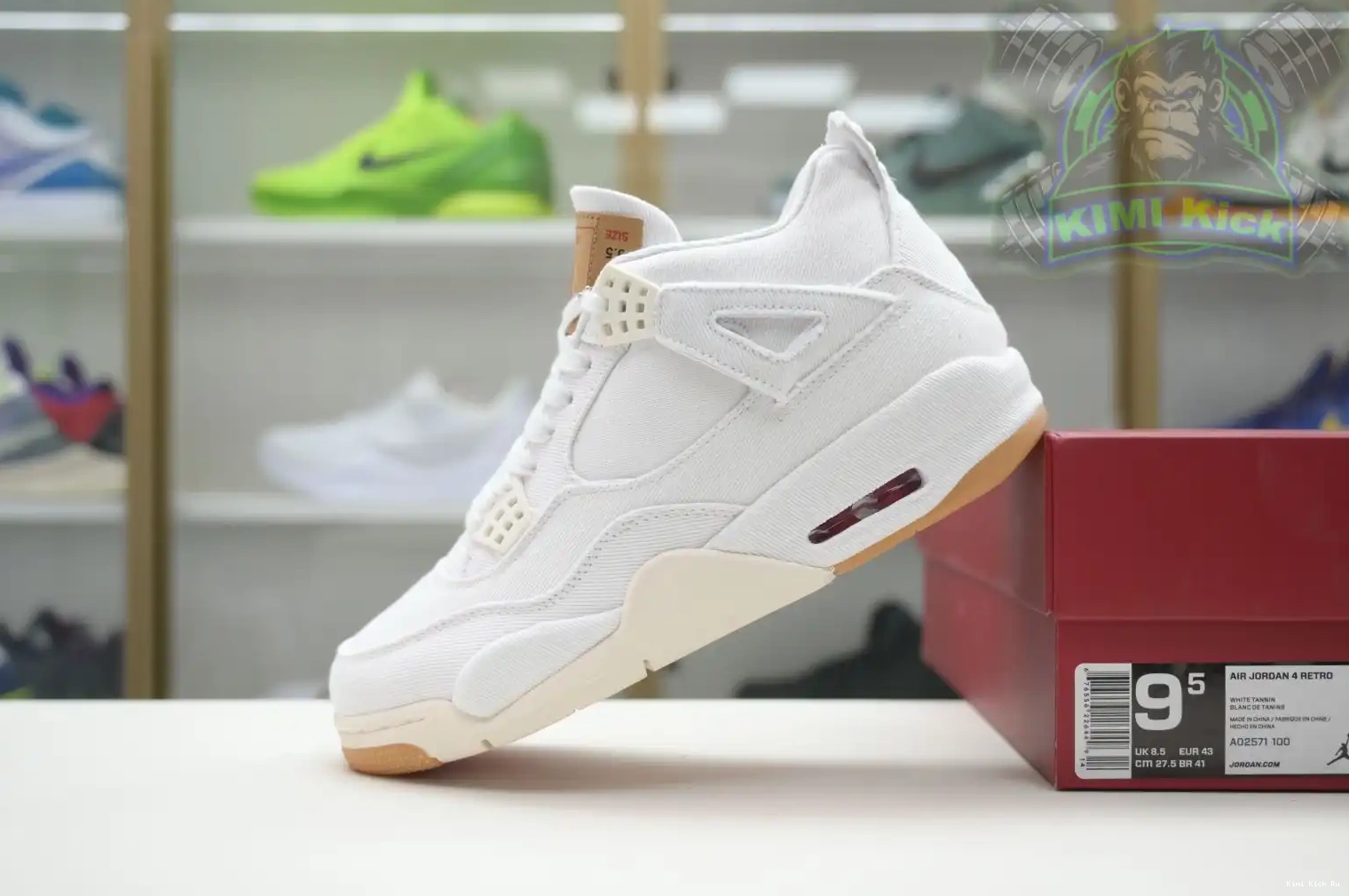 4 Air tag) white levis (levis Jordan Kimikick Jordan 0327